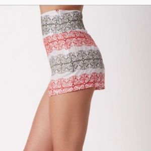 ALE by ALESSANDRA Indio High Waisted Shorts, NWOT